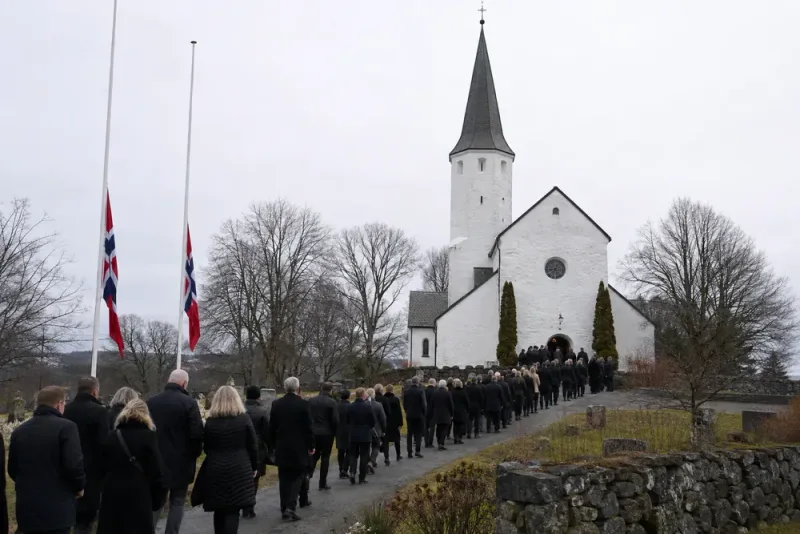 Norge samlas i sorg efter kung Haralds död