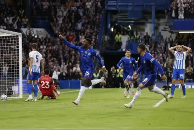 Chelsea vann målrik rysare mot Brighton