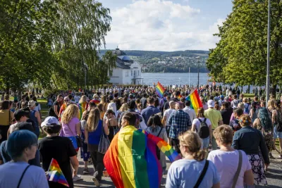 Prideparad avslutade tioårsfirandet i Östersund