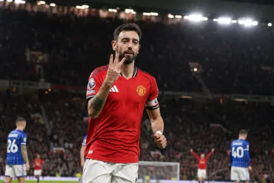 Bruno Fernandes avgjorde med tre mål