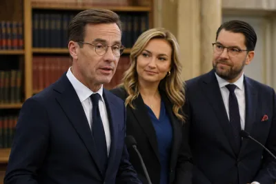 Kristersson tonar ned konflikten mellan Busch och Åkesson