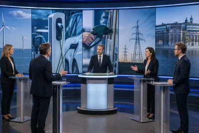Klimatpolitiken utlöste hård strid mellan riksdagspartierna