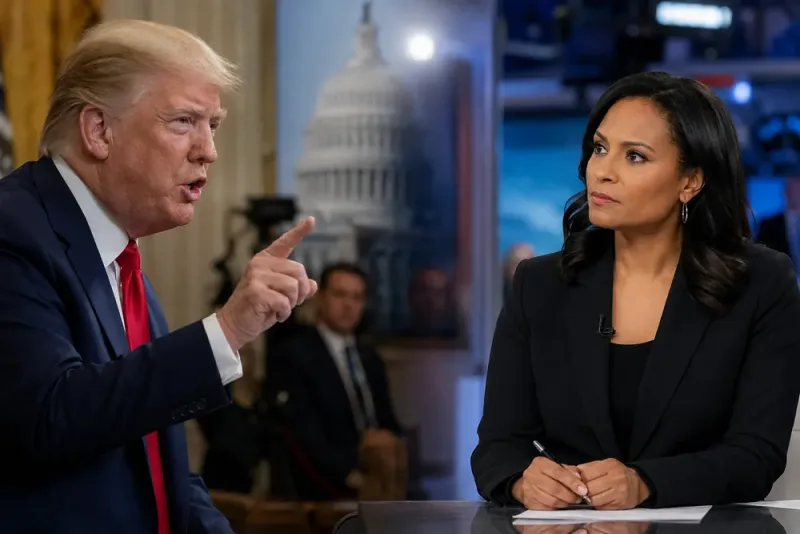 Trump vill att FCC ingriper mot Kristen Welker
