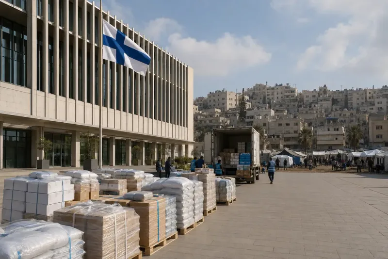 Finland avslutar stödet till UNRWA