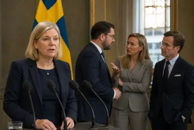 Magdalena Andersson kritiserar striden inom Tidösamarbetet