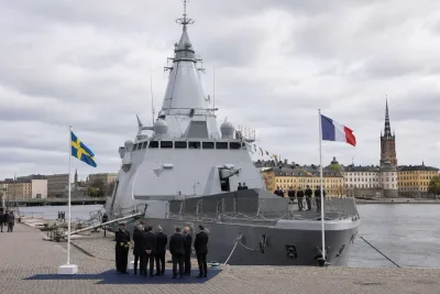 Sverige tecknar fregattavtal värt 47,7 miljarder