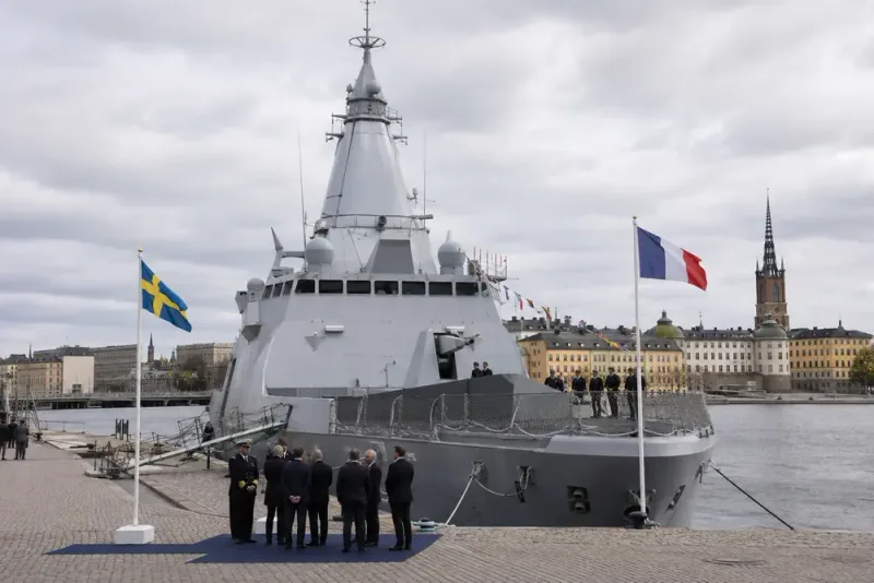 Sverige tecknar fregattavtal värt 47,7 miljarder