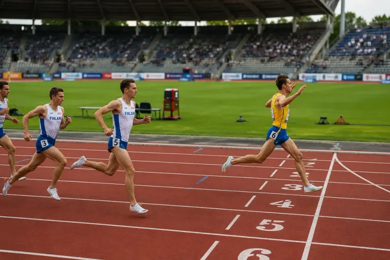 Samuel Pihlström vann trots finska rivaliteten