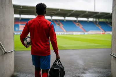 Osman Abdulkadir Addo på väg till Helsingborg