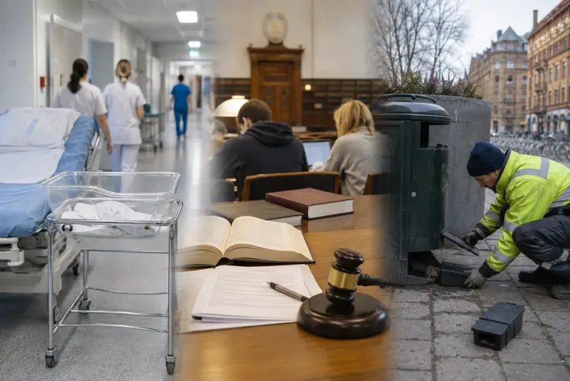 Förlossningsbesparingar, nya straffregler och råttjakt i Skåne