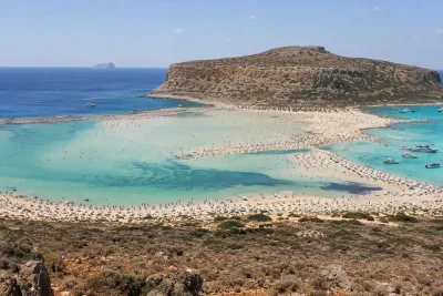Kreta vill begränsa turisttrycket vid Balos Beach