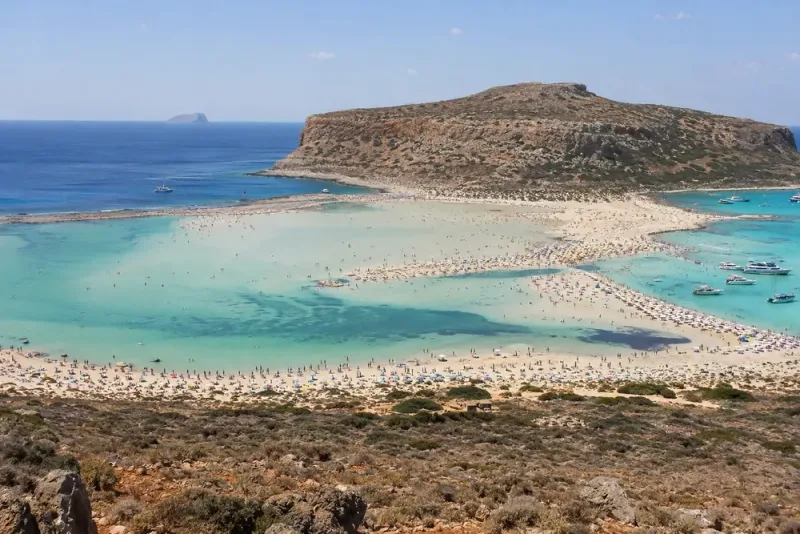 Kreta vill begränsa turisttrycket vid Balos Beach