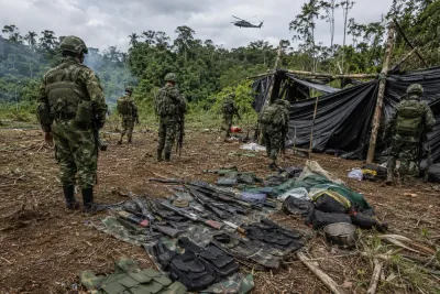 20 gerillamedlemmar dödade i colombiansk militärinsats