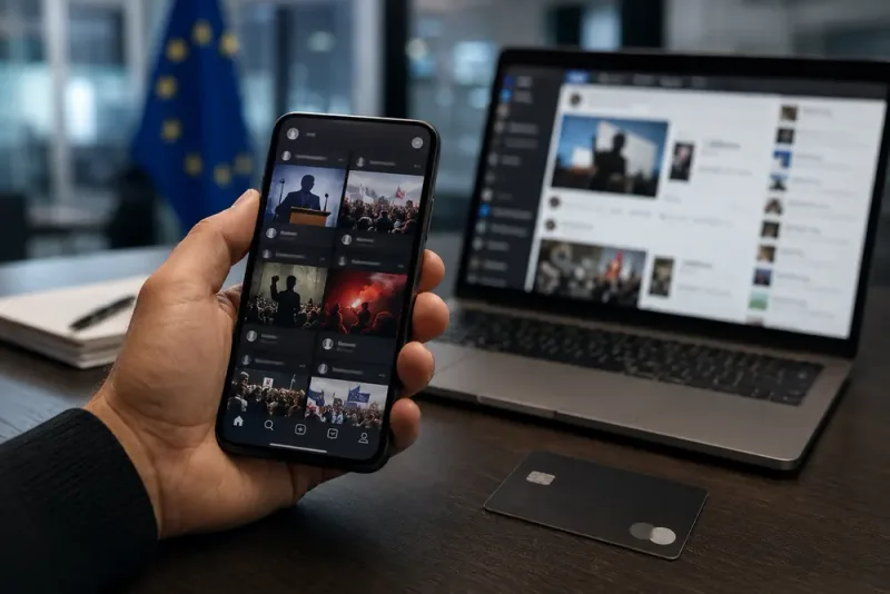 Högerextremt konto köpte politisk spridning på Tiktok