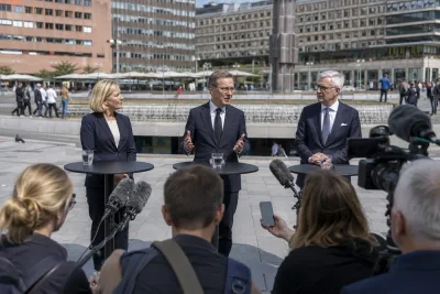 Moderaterna går till val på skattesänkningar och bidragsmål