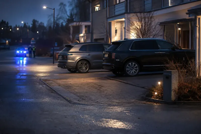 Polis varnar efter våg av stölder av lyx-SUV:ar