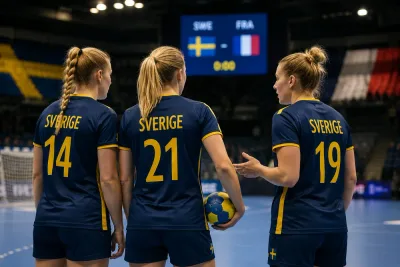 Tre debutanter uttagna till Frankrikemötet
