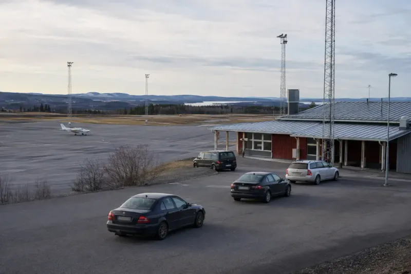 Örnsköldsvik söker tillfällig flyglösning efter linjestopp