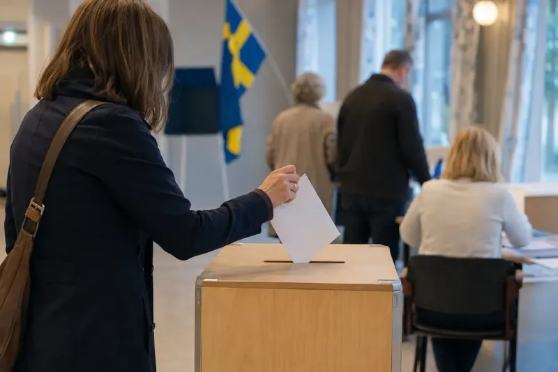 Partierna växlar upp inför valet den 13 september
