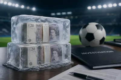 Premier League-pengar frysta under Sorare-utredning