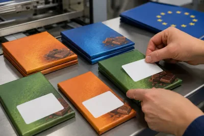 Ritter Sport märker om choklad efter nya EU-regler