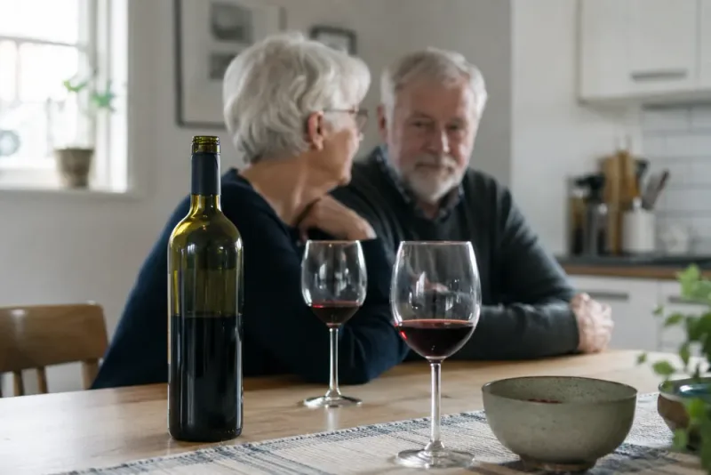 Parrelation kopplas till riskfyllt drickande bland äldre