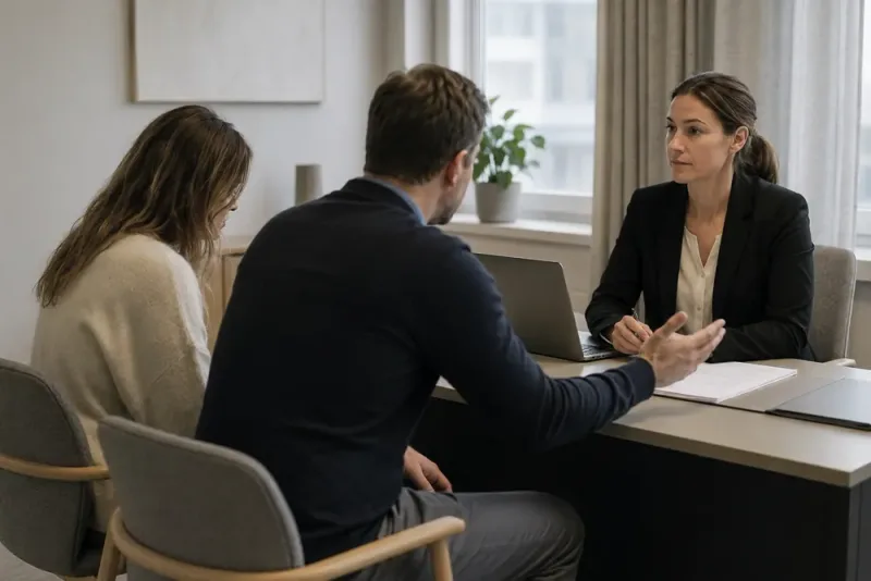 Jobbcoacher lovade hjälpa män kontrollera sina fruar