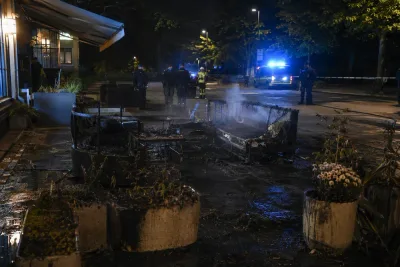 Två gripna efter misstänkt grov mordbrand på Djurgården