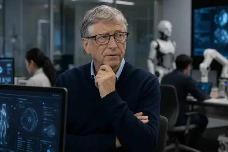 Bill Gates vill bromsa AI-risker med nya regler
