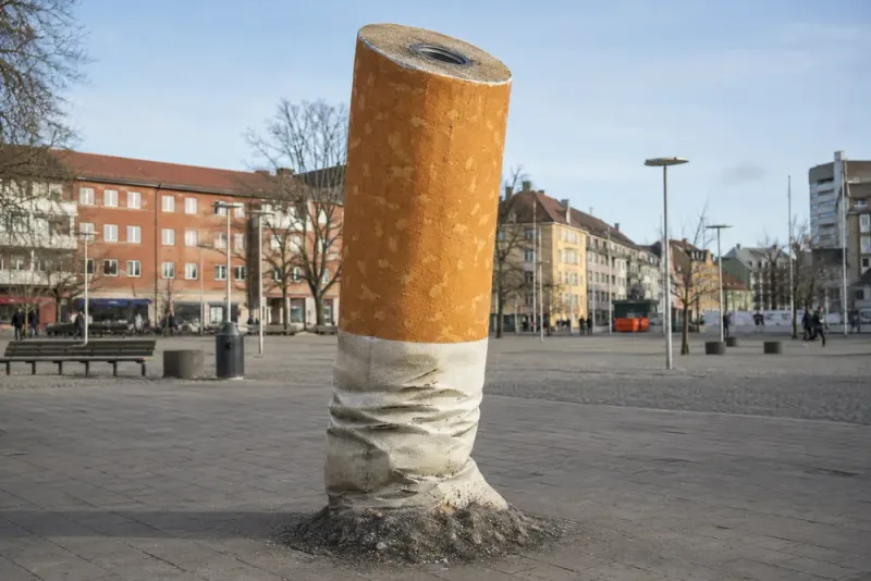 Malmö pausar jättefimpen efter lyckat försök