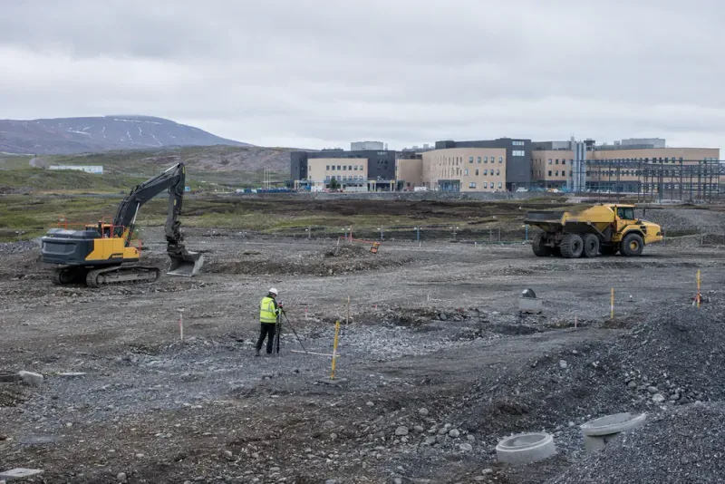 Sjukhusbygget i Kiruna startar utan kommunalt startbesked