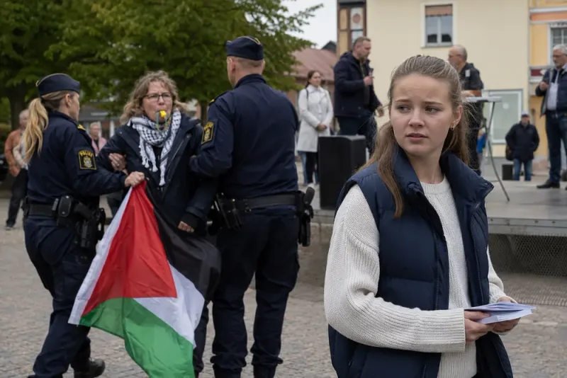 Politiker kallade 16-åring nazist vid valmöte