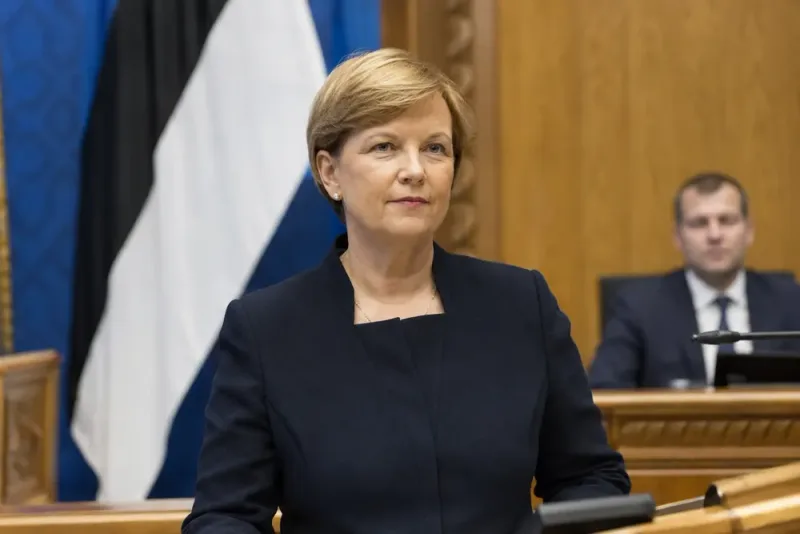 Ülle Madise vald till Estlands nästa president