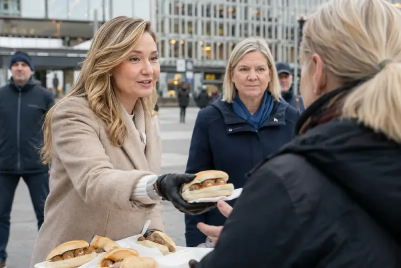 Ebba Busch öppnar för samarbete med Magdalena Andersson