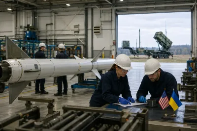 USA förhandlar om Patriotproduktion för Ukraina