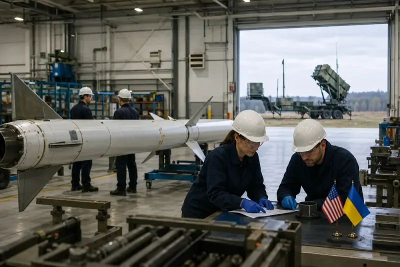 USA förhandlar om Patriotproduktion för Ukraina