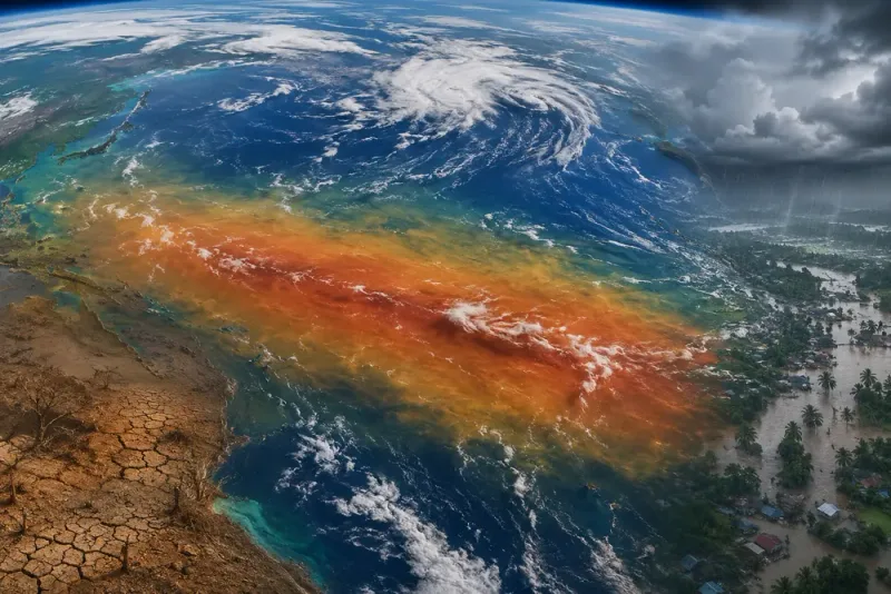 El Niño väntas nå extrema nivåer inför 2027