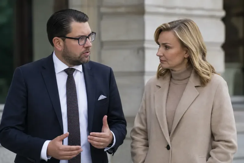 Åkesson pressar Busch om regeringsalternativ efter valet