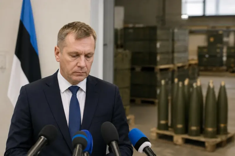 Hanno Pevkur avgår efter kritiserad ammunitionsaffär