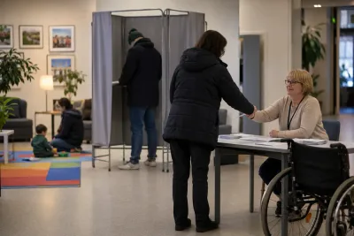 Stadsmissionen öppnade för förtidsröstning i Göteborg