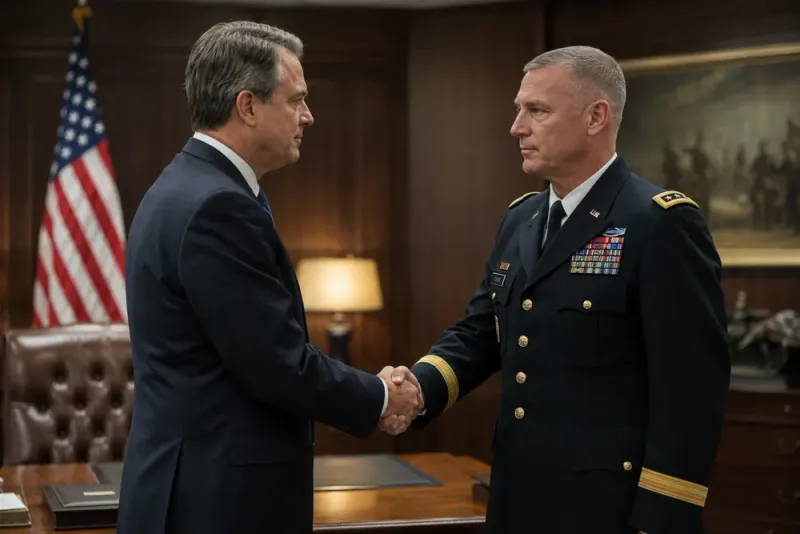 Adam Telle tar över USA arméledning