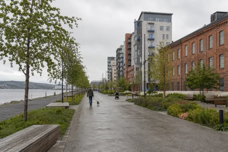Arkitekter vill skapa nytt parkstråk i Östersund
