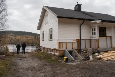 Ett år efter skyfallet återstår stora skador i Kubbe