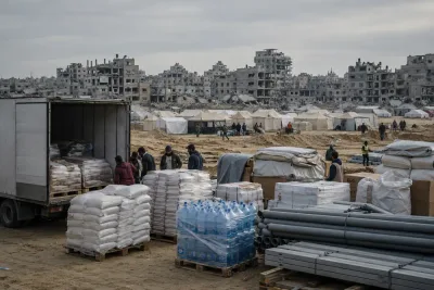Dousa skärper kritiken mot Israels Gazahjälp