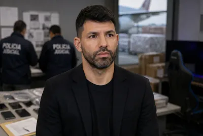 Sergio Agüero nämns i narkotikautredning