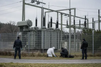 Brev kopplas till flera misstänkta elsabotage i Tyskland