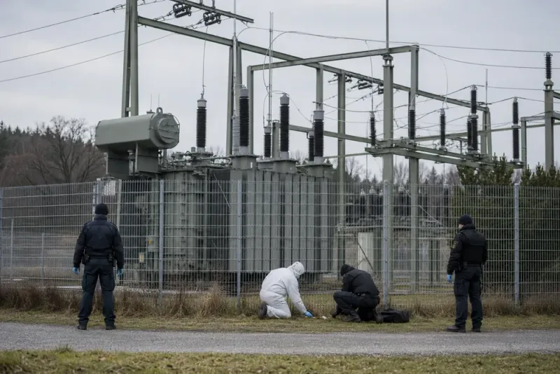 Brev kopplas till flera misstänkta elsabotage i Tyskland