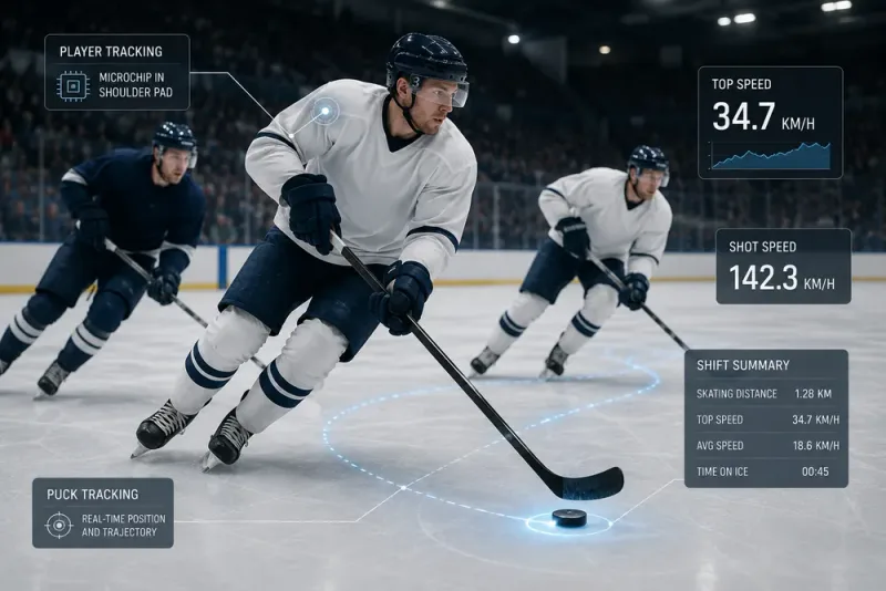 SHL inför spelar- och puckspårning