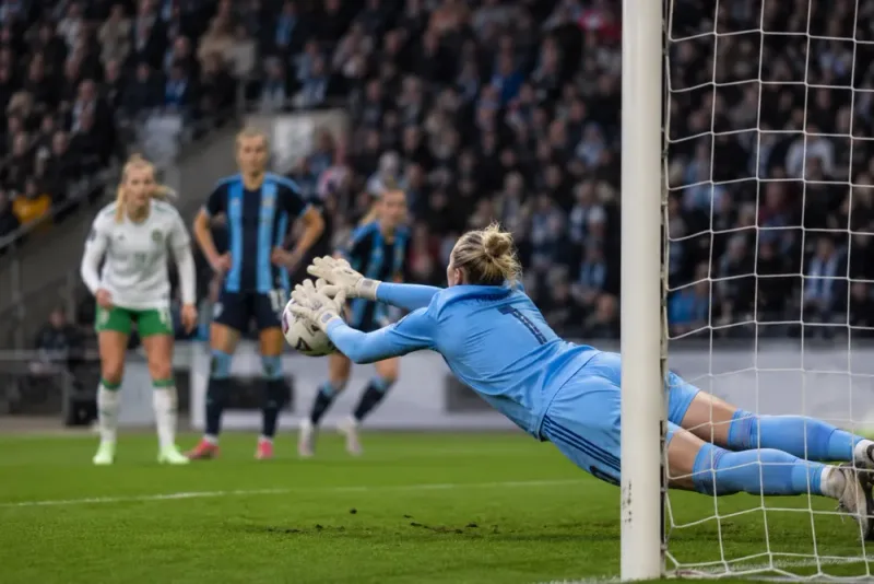 Moa Öhman fick chansen i Djurgården