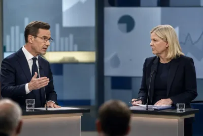 Kristersson och Andersson i hård ekonomisk ordväxling